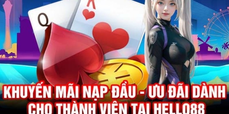 Khám phá ưu đãi cho giao dịch đầu tại nhà cái Hello88