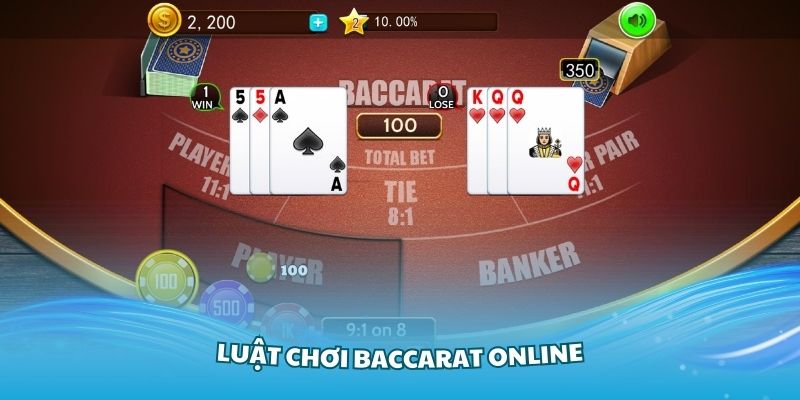 Nắm vững luật chơi Baccarat online cơ bản tại nhà cái