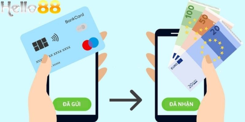 Rút tiền Hello88 qua ngân hàng nội địa là một hình thức an toàn
